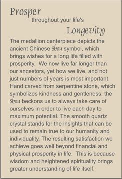 prosper throughout your life's longevity