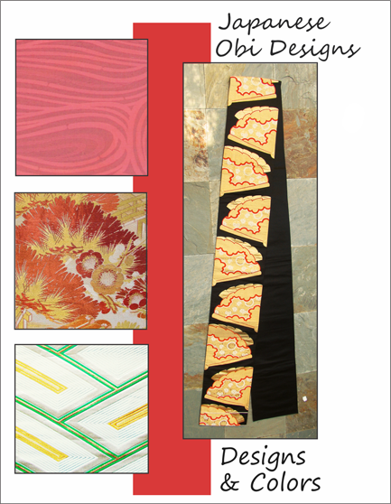 Japanese Obi Designs magazine cover