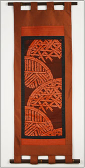 image of obi wall scroll one