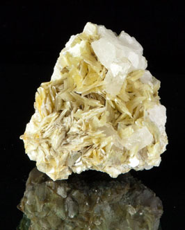 Image of pyrite on quartz