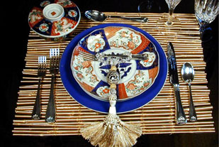image of umano bead napkin ring five