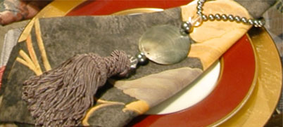 image of umano bead napkin ring three