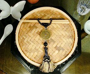 image of umano bead napkin ring two