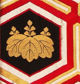 image of Obi with hexagon pattern